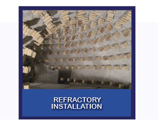 refractory installation